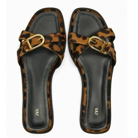 Zara sandales panthère édition limitee