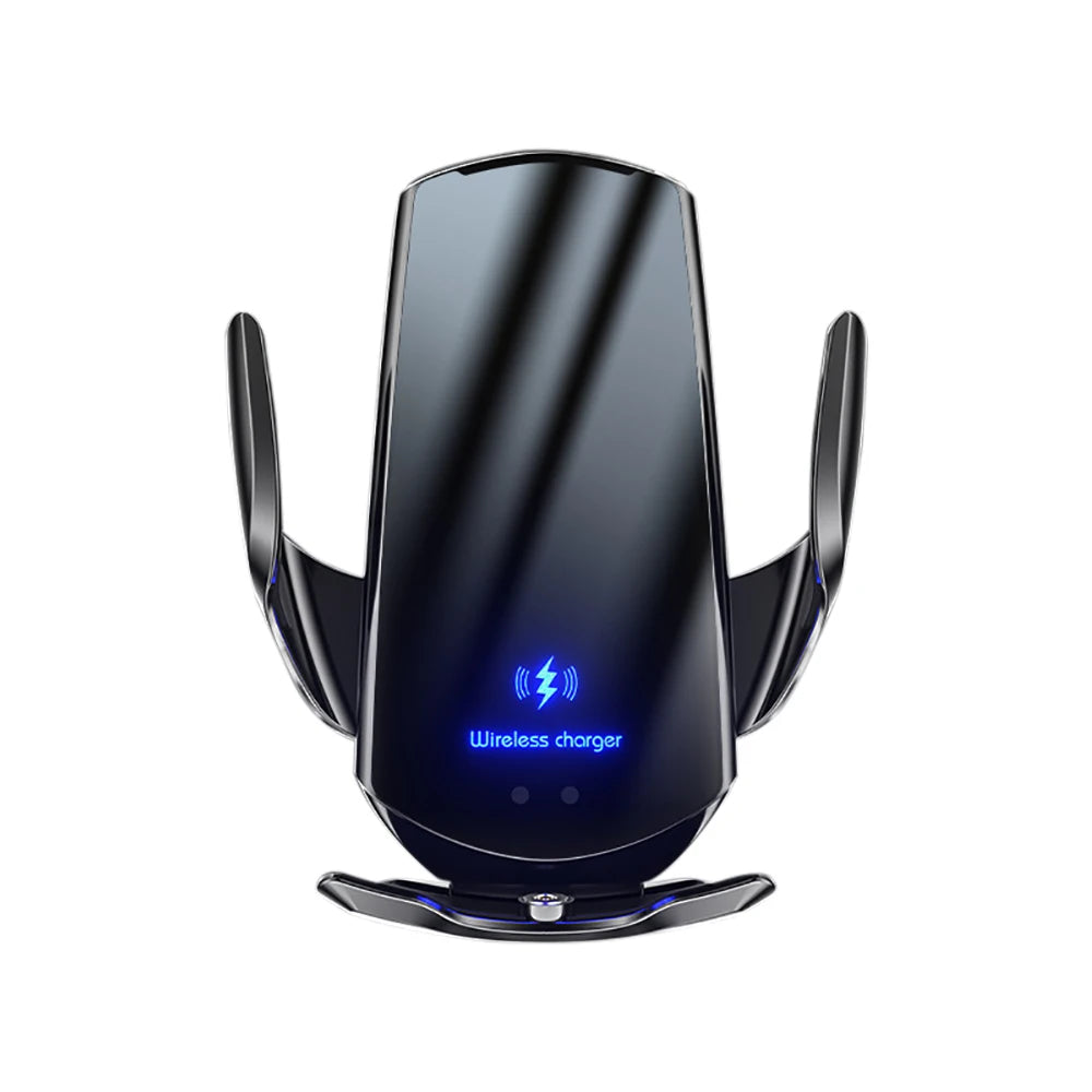 Q3 Intelligent Sensor Car Phone Holder Wireless Charger 15W Fast Charger Automatic Clamping Rotatable Mobile Support for the Car