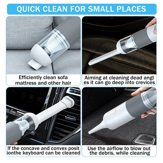 B01C-Cordless Car Vacuum Cleaner Portable Handheld Vacuum Cleaner For Car, Home And Office
