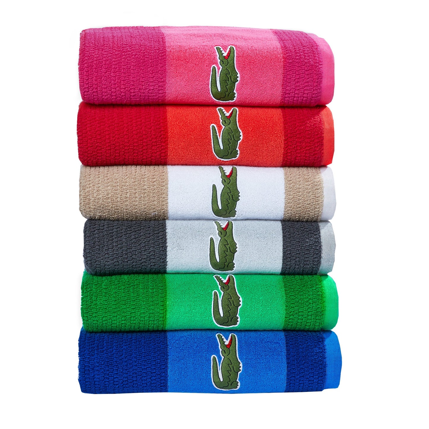 Serviette de bain Lacoste casual